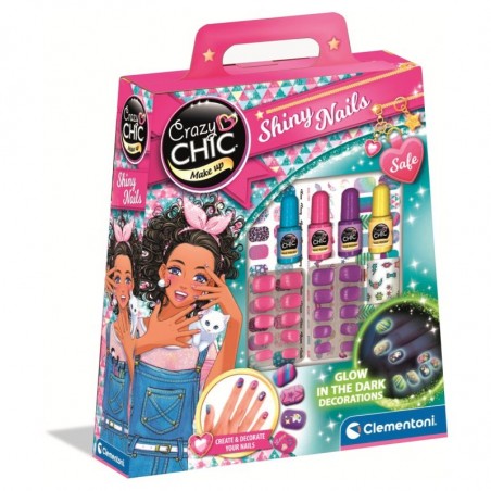 CLEMENTONI CRAZY CHIC UNGHIE BRILLANTI,ANNI 6+