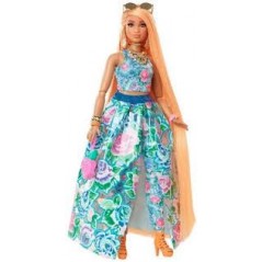 Barbie Extra Fancy Fiori con cucciolo extra e accessori HHN14