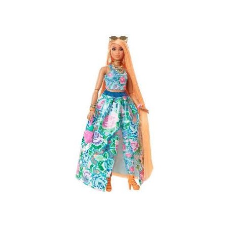 Barbie Extra Fancy Fiori con cucciolo extra e accessori HHN14