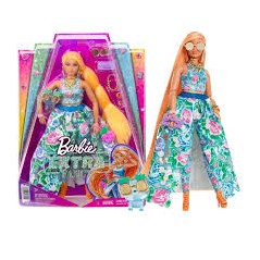 Barbie Extra Fancy Fiori con cucciolo extra e accessori HHN14