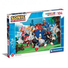 Puzzle Sonic - 104 pezzi Clementoni