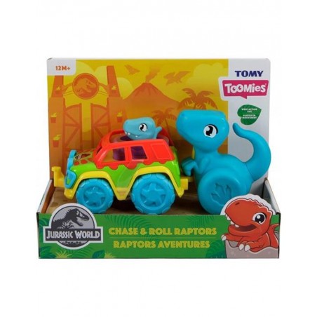 Toomies Jurassic World - Chase e Rollraptors