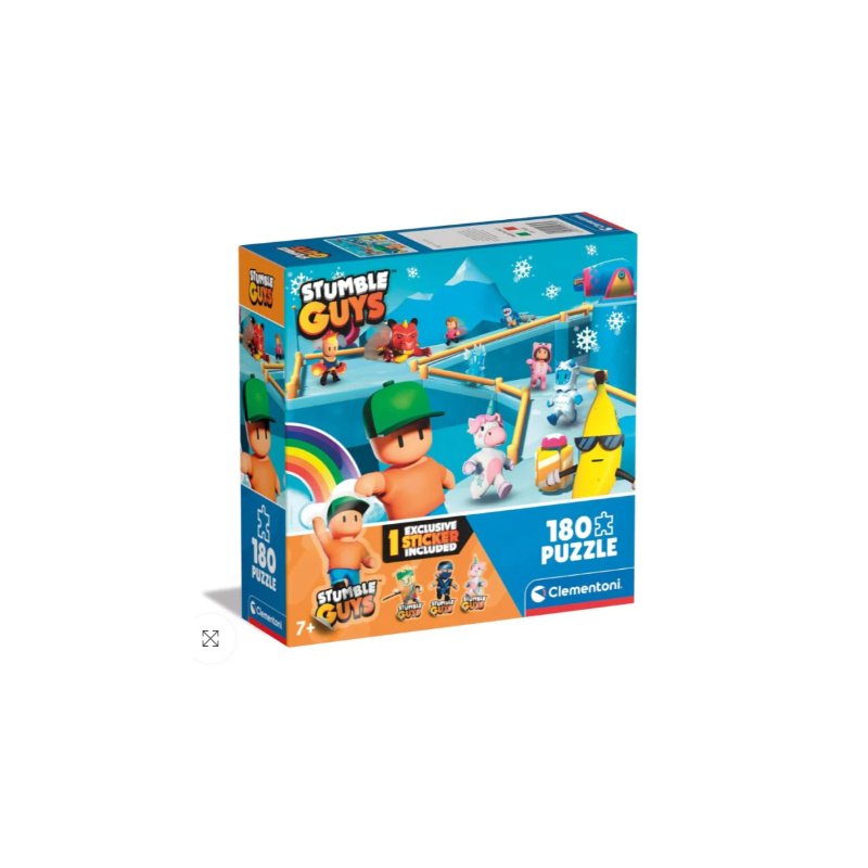 Puzzle Stumble Guys 180 Pezzi Bambini Clementoni 29323