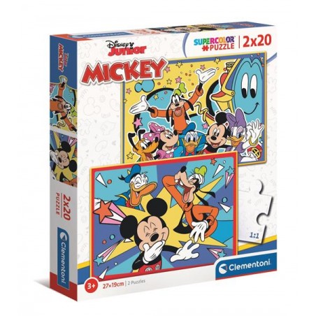 Clementoni supercolor puzzle disney mickey