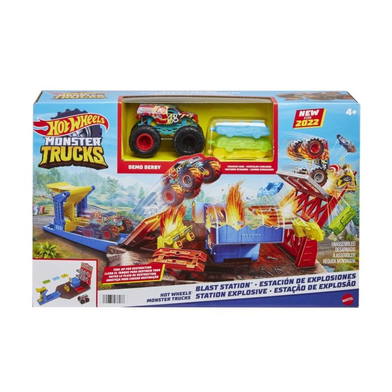 Hot Wheels - Monster Trucks Distruzione Suprema