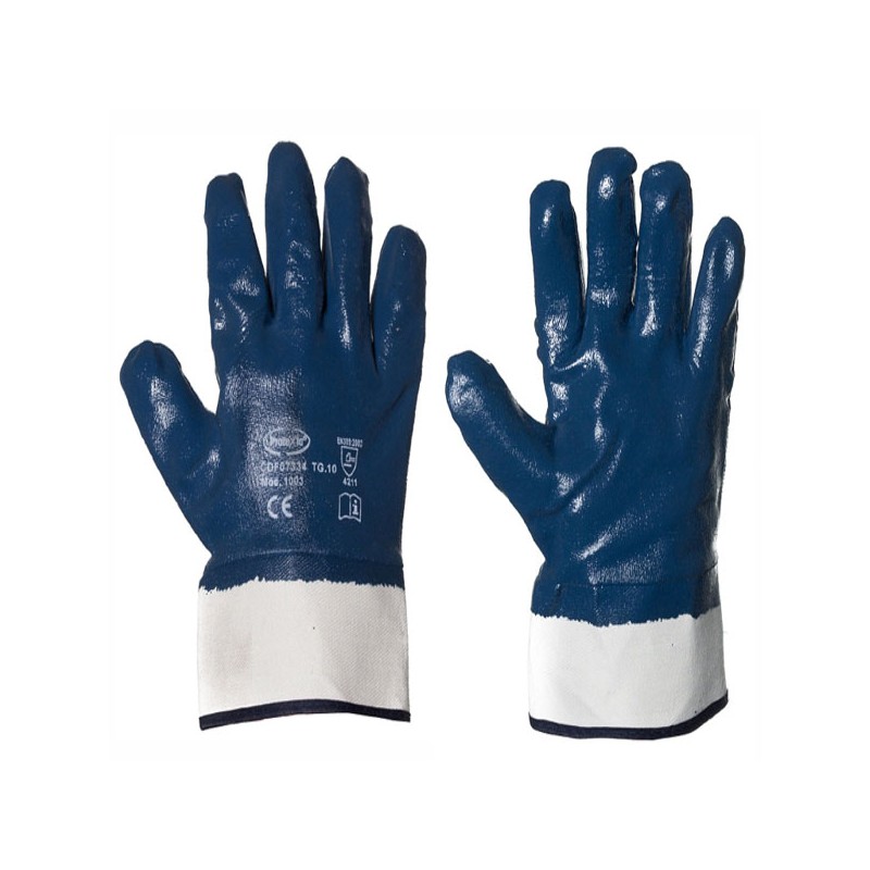 GUANTI NITRILE MANICHETTA 10 EXCEL 07334 GUANTI NITRILE MANICHETTA 10 EXCEL 07334