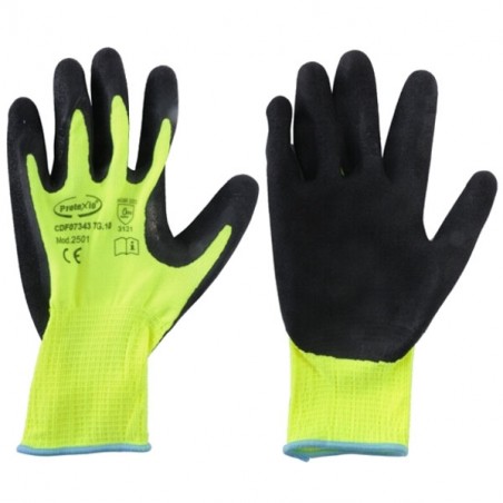 GUANTI LATTICE HV LIGHT GIALLI  7      EXCEL 07340