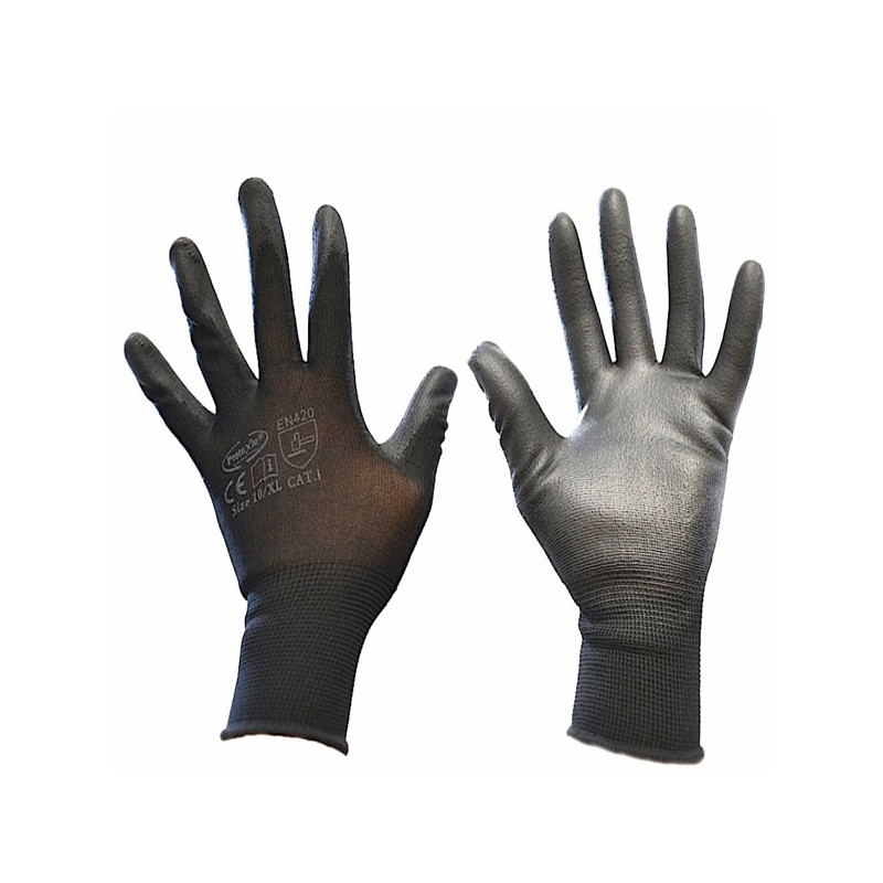 GUANTI POLIURETANO NERI  9             EXCEL 05791