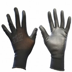 GUANTI POLIURETANO NERI 10             EXCEL 05792