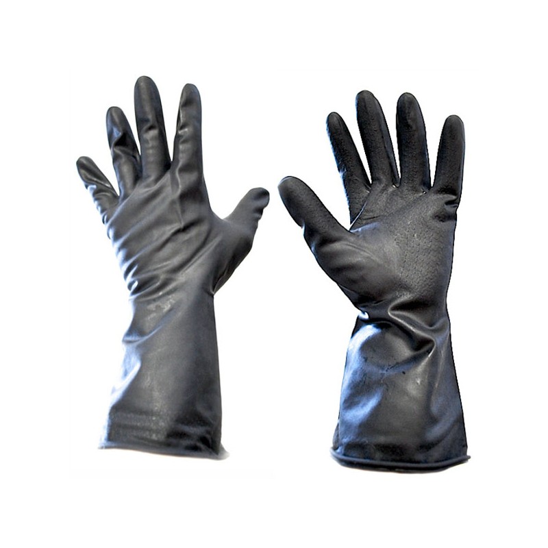 GUANTI GOMMA NERI 10 EXCEL 08113 GUANTI GOMMA NERI 10 EXCEL 08113