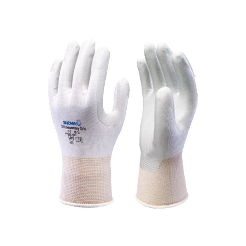 GUANTI NITRILE 370 BIANCHI  8                SHOWA