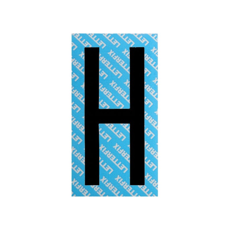 LETTERA ADESIVA NERA SERIE T80 H         LETTERFIX