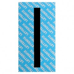 LETTERA ADESIVA NERA SERIE T80 I LETTERFIX