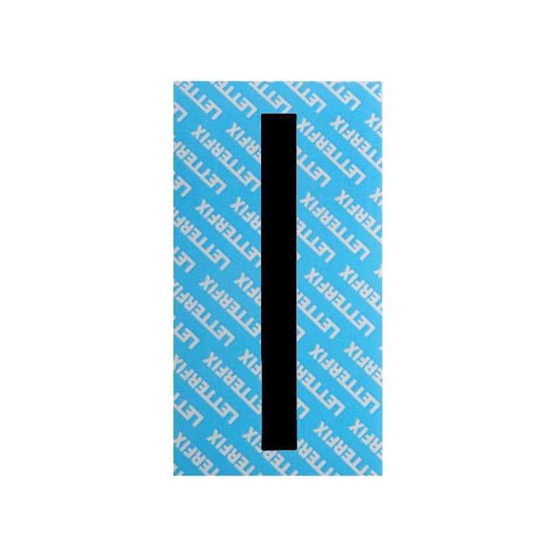 LETTERA ADESIVA NERA SERIE T80 I         LETTERFIX