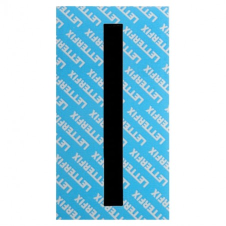 LETTERA ADESIVA NERA SERIE T80 I LETTERFIX