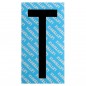 LETTERA ADESIVA NERA SERIE T80 T LETTERFIX LETTERA ADESIVA NERA SERIE T80 T LETTERFIX