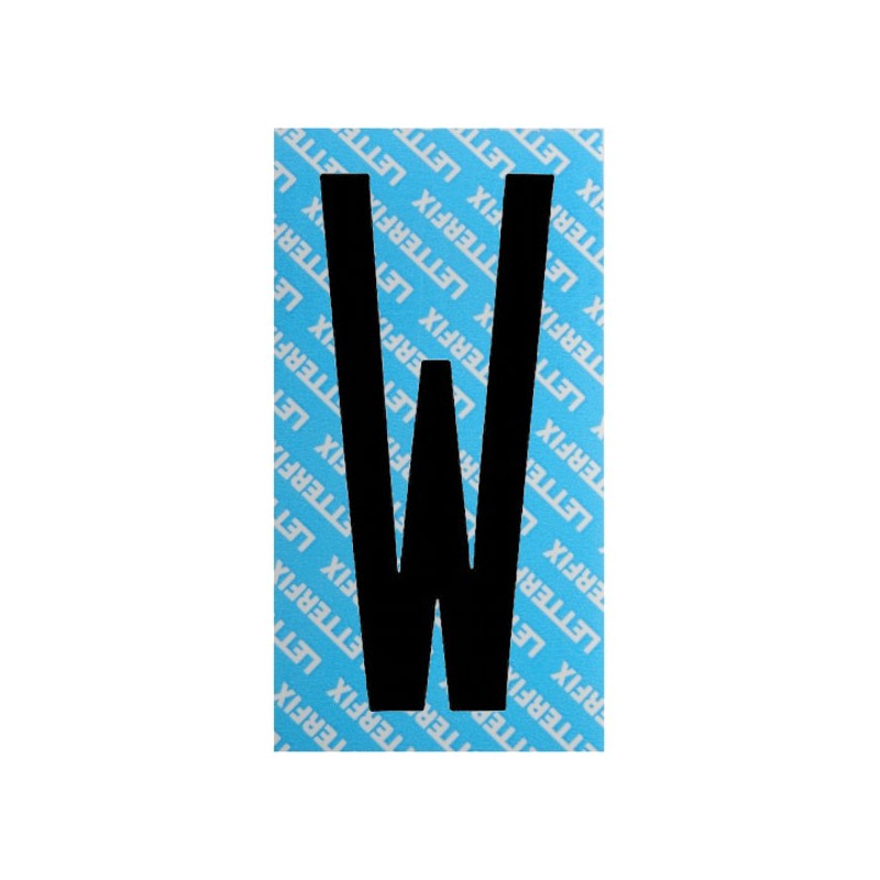 LETTERA ADESIVA NERO SERIE T80 W LETTERFIX LETTERA ADESIVA NERO SERIE T80 W LETTERFIX