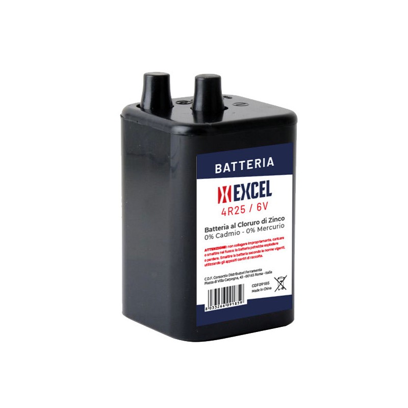 BATTERIA LAMPADE STRADALI LED EXCEL 09185 BATTERIA LAMPADE STRADALI LED EXCEL 09185