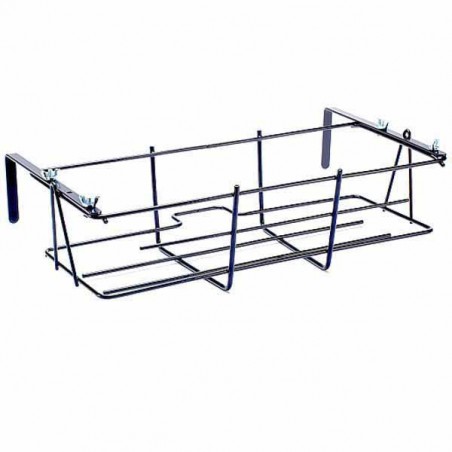 PORTAVASO BALCONE REGOLABILE NERO cm 60 MILLE