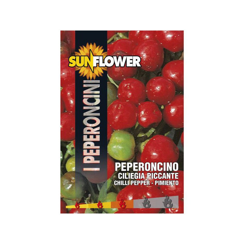 SEMENTI PEPERONCINO CILIEGIA SUNFLOWER SEMENTI PEPERONCINO CILIEGIA SUNFLOWER