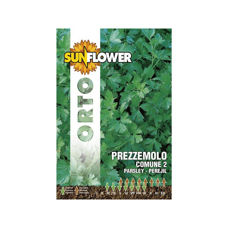 SEMENTI PREZZEMOLO COMUNE 2 SUNFLOWER SEMENTI PREZZEMOLO COMUNE 2 SUNFLOWER