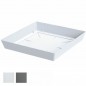 SOTTOVASO LOFLY LOW QUADRO BIANCO     17x17 PPLAST