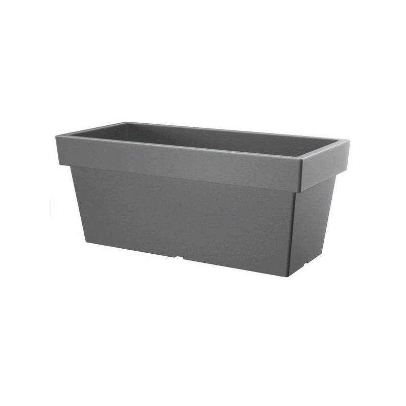 VASO LOFLY CASE RETT.GRIGIO 38x18 h 16 PPLAST VASO LOFLY CASE RETT.GRIGIO 38x18 h 16 PPLAST