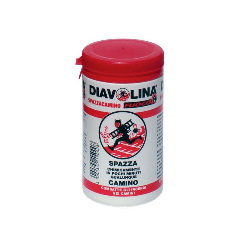 PULITORE SPAZZACAMINO POLVERE      g 270 DIAVOLINA