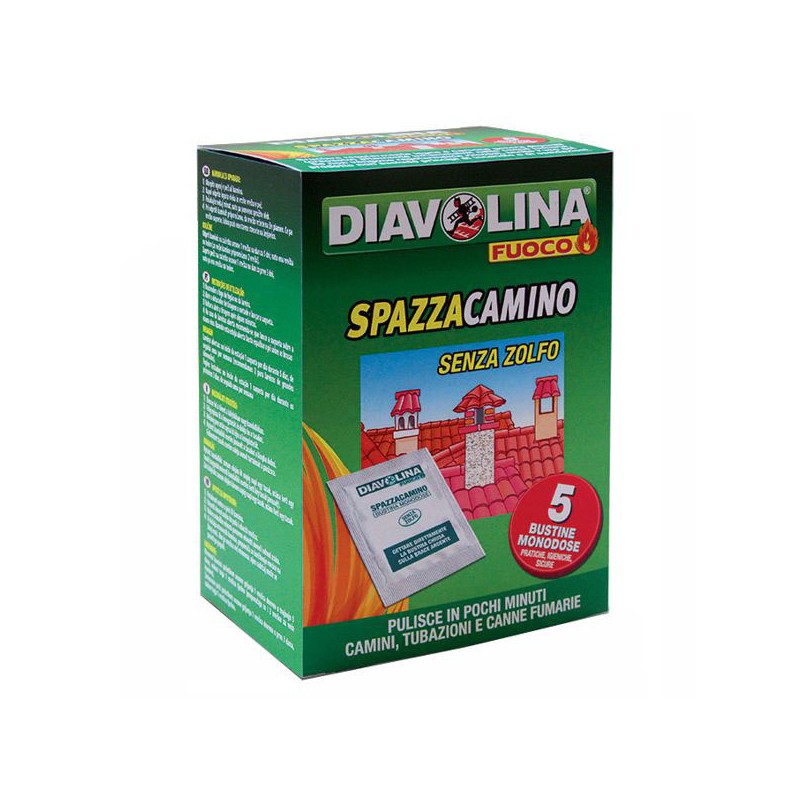 PULITORE SPAZZACAMINO               Pz 5 DIAVOLINA