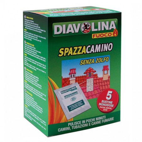 PULITORE SPAZZACAMINO               Pz 5 DIAVOLINA