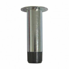 PIEDINO MOBILI METALLO REG.TONDO mm 28x120