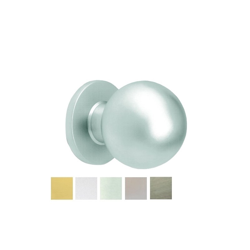 POMOLO SFERA ZAMA NICKEL SATINAT.25 24019 GAMET POMOLO SFERA ZAMA NICKEL SATINAT.25 24019 GAMET