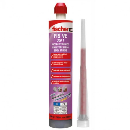TASSELLO CHIMICO FIS VE 300T ml 300 FISCHER