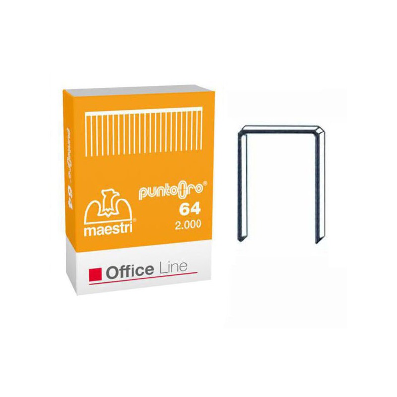 PUNTI CUCITRICE EUROPLIER 6 Pz 2000 MAESTRI PUNTI CUCITRICE EUROPLIER 6 Pz 2000 MAESTRI