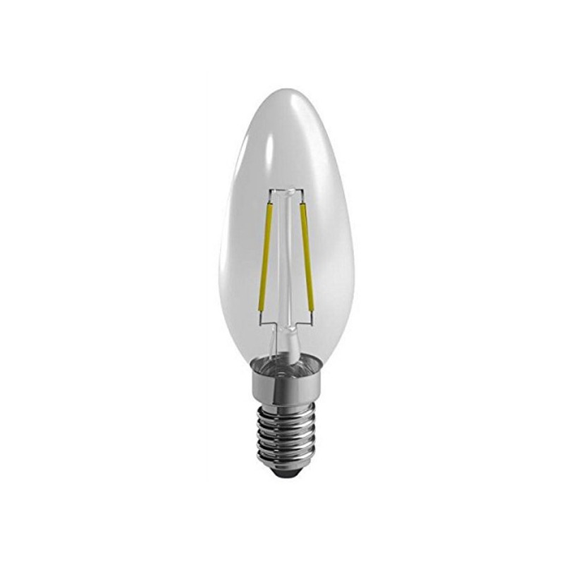 LAMPADA LED FILO OLIVA  E14 W 2,4 2700K   DURACELL