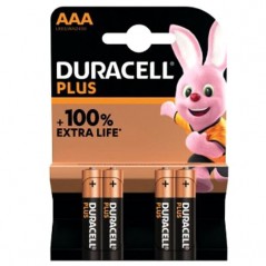 PILA PLUS MINISTILO           Pz 4 MN2400 DURACELL