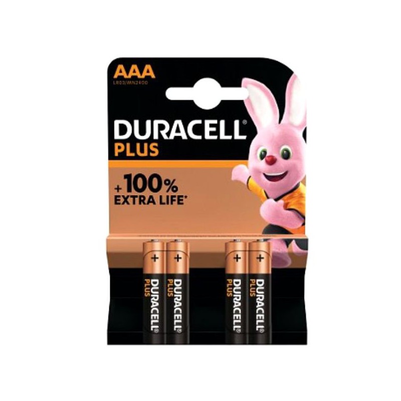 PILA PLUS MINISTILO           Pz 4 MN2400 DURACELL