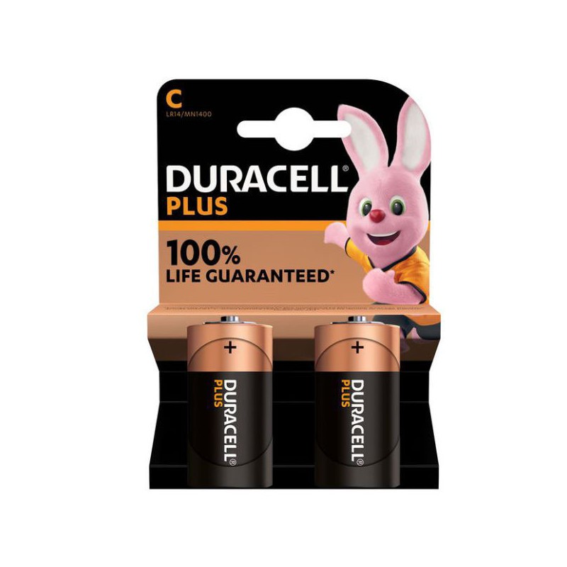 PILA PLUS 1/2 TORCIA Pz 2 MN1400 DURACELL PILA PLUS 1/2 TORCIA Pz 2 MN1400 DURACELL