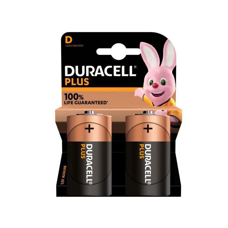 PILA PLUS TORCIA              Pz 2 MN1300 DURACELL