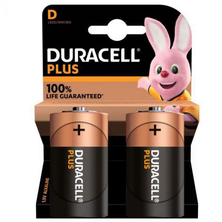 PILA PLUS TORCIA              Pz 2 MN1300 DURACELL