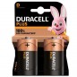 PILA PLUS TORCIA              Pz 2 MN1300 DURACELL