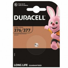 PILA BOTTONE OSSIDO ARGENTO     D376/D377 DURACELL