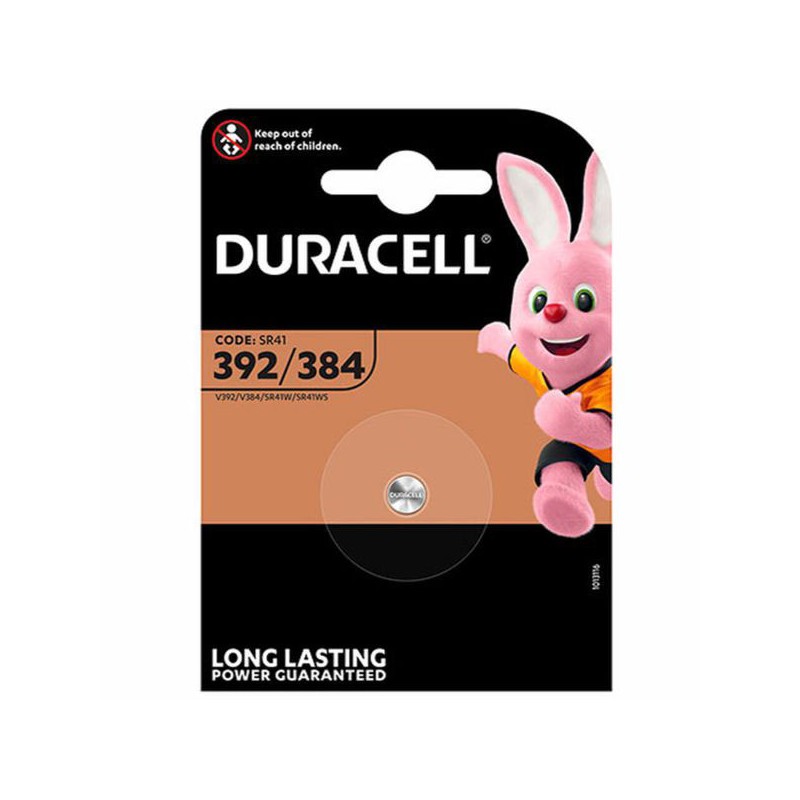 PILA BOTTONE OSSIDO ARGENTO D392/D384 DURACELL PILA BOTTONE OSSIDO ARGENTO D392/D384 DURACELL