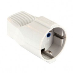 PRESA SCHUKO 16A+T BIANCA SYNTESY 00349