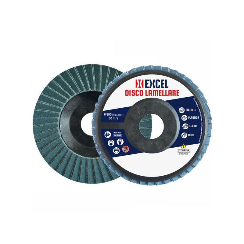 DISCO LAMELLE ZIRCONIO  115 f22 gr 40  EXCEL 03637