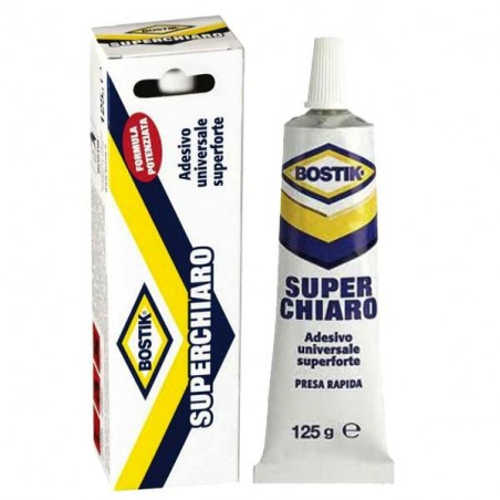 ADESIVO SUPERCHIARO TUBETTO g 125 BOSTIK