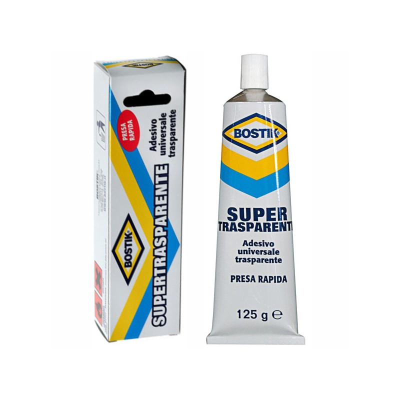 ADESIVO SUPERTRASPARENTE g 50 NEW BOSTIK ADESIVO SUPERTRASPARENTE g 50 NEW BOSTIK