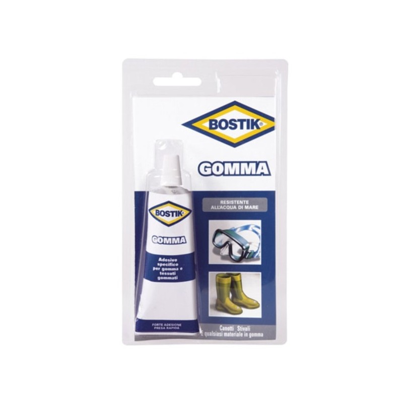 ADESIVO GOMMA g 50                          BOSTIK