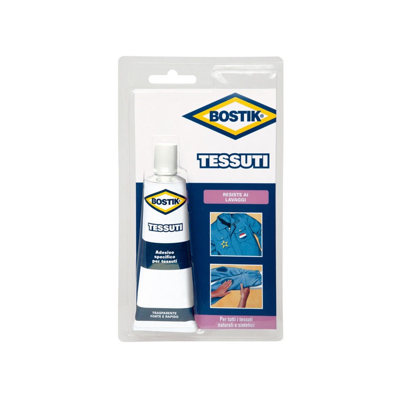 ADESIVO TESSUTI g 50 BOSTIK ADESIVO TESSUTI g 50 BOSTIK