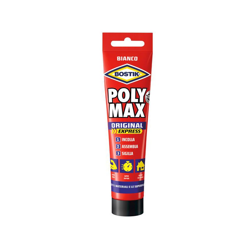 ADESIVO POLY MAX ml 165 BIANCO              BOSTIK